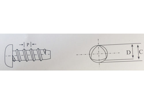 P-TITE自攻三角A牙螺钉 